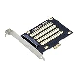xiwai PCI Express 4.0 X1レーンからU.2 U.3キット SFF-8639 ホストアダプター マザーボード PM1735 NVMe PCIe SSD用