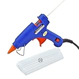 グルーガン 小型グルーガン プログルーガン 強力 グルーガン 手芸用Chanseon グルースティック20本ホワイト付き 強力粘着 接着剤 接着剤道具 高温タイプDIYに 工作に プラスチック用グルー
