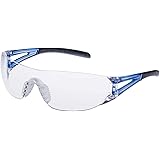 [山本光学] YAMAMOTO LF-201 ライトフィット保護めがね L-FIT1 ノンスリップラバー 双非球面レンズ クリアブルー PET-AF(両面ハードコートくもり止め) 日本製 JIS 紫外線カット