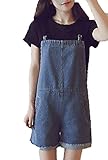 Heaven Days（ヘブンデイズ） カットオフ サロペット オールインワン デニム ショート パンツ マタニティ レディース 1707K0850