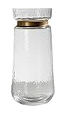 Torre & Tagus 902134B Rain Glass Vase, Medium, Clear [並行輸入品]