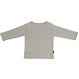 Anna Nicola(アンナニコラ)水玉柄長袖シャツ 日本製 フレンチグレー 70cm