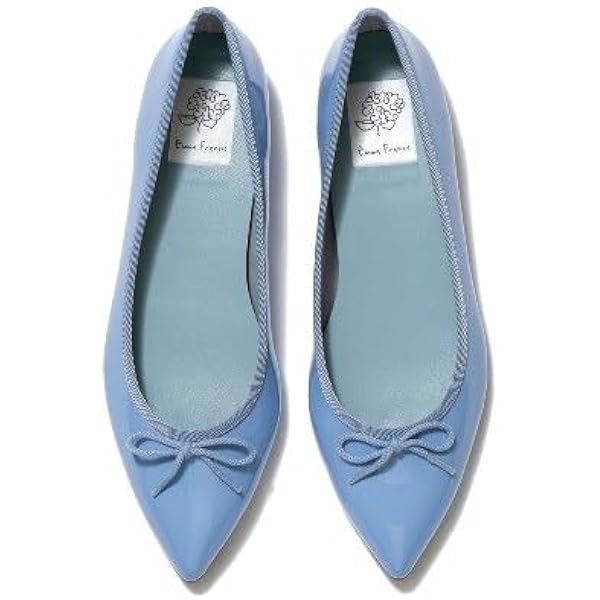 Amazon | [エマフランシス] ラウンドトゥ フラット オペラシューズ