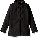 Gymboree Little Girls' and Toddler Dressy Bow Coat Black S [並行輸入品]