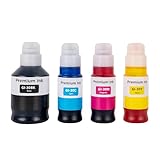 【pomme】 GI-30BK GI-30C GI-30M GI-30Y 染料 4色セット キヤノン対応 互換インクボトル (GI30 GI-30) ISO14001/ISO9001認証工場