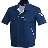 ジーベック（XEBEC） クレスタ21半袖ブルゾン 19/ディープネイビー 1551 6L