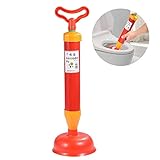 真空式パイプクリーナー 吸引ポンプ ポンプ 洋式トイレ用 トイレ インフレータ ハンドル 浴室排水口 排水溝 洗面所 詰まり 解消 強力吸引