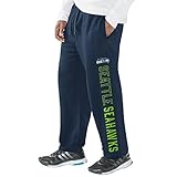 Seattle Seahawksメンズの手高Perfect Gameフリーススウェットパンツ – Navy