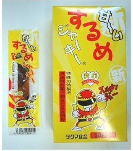Amazon | するめジャーキー お徳用 100袋パック 元祖 スルメジャーキー