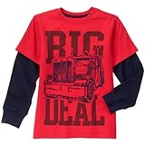 ジンボリー GYMBOREE/ トラックティ カボースレッド トップス長袖Tシャツ 10歳【並行輸入】