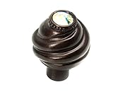 Carpe Diem Hardware 868-12AB Cache Large Knob Made with Swarovski Element, Bronze, 1-1/4-Inch [並行輸入品