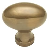 Belwith p9175 – 07 1 – 1 / 4 " x 3 / 4 "楕円形ノブアンティーク真鍮