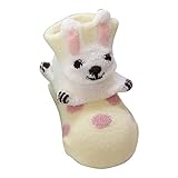 ベビー3Dソックス【動物シリーズ】【日本製】 (うさぎ クリーム)