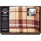 『結婚内祝 出産内祝 引越 ご挨拶 内祝 お返し 快気祝 引き出物などに人気の商品』　ブリティッシュハイランド　あったかフランネル敷パット　【のし・包装可】