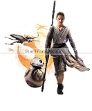 11インチRey BB - 8 Astromech Droid bb8抵抗X Wing Star Wars Episode VII 7 The Force Awakens取り外し可能な壁デカールステッ