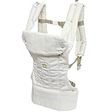 ESMERALDA（エスメラルダ）ベビーキャリア　ホワイトキャメル　日本製　抱っこひも スリムに見えてとっても軽い！ 【抱っこひも 抱っこ紐 おんぶひも】