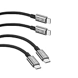 Kobilar 240W Type C - Type C 高速充電ケーブル - iPhone MacBook Pro iPad Pro Samsung - C to Cケーブル 急速充電用 (OTP、2パック-5+5フィート)