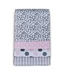 Carter's 4 Pack Wrap Me Up Receiving Blanket, Pink Cheetah (Discontinued by Manufacturer) [並行輸入品]