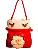 2クリスマスデコレーションクリスマスギフトバッグキャンディーバッグのセット[B]