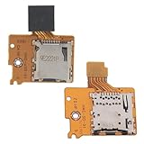 ゲームコンソールPATRS SDカードリーダースロットTFカードリーダーボードNSスイッチ コンソール修理部品