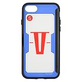 グルマンディーズ バンダイ 機動戦士ガンダム SHOWCASE+ iPhoneSE(第2世代)/8/7(4.7インチ)対応ケース V作戦 GD-117A ブルー