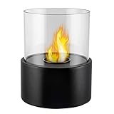 ガレージ・ゼロ(Garage Zero) バイオエタノール暖炉 屋内/屋外両用 GZIT08 円形 ブラック