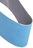 Norton 3X High Performance Portable Sanding Belt, Zirconia Alumina, 21 Length x 3 Width, Grit 50 Coa