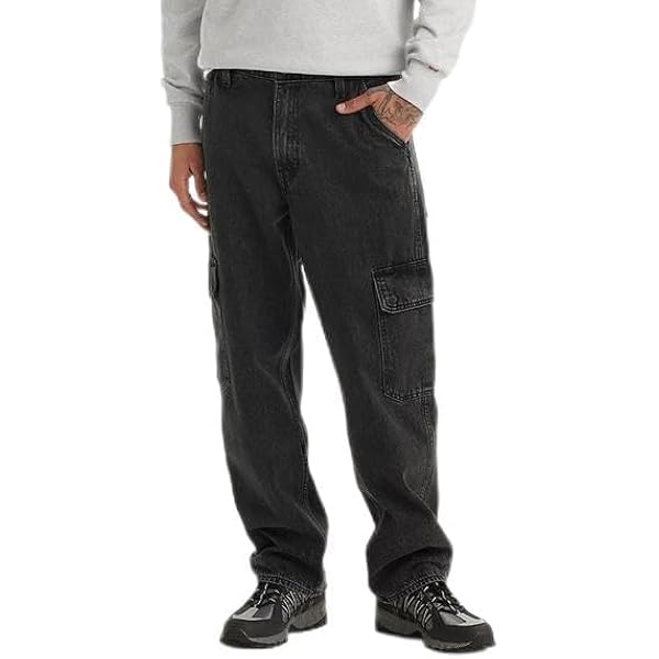 Amazon | [リーバイス] 578(TM) バギージーンズ ブラック Blacks