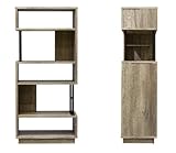 ISSEIKI ラック 棚 65cm ビンテージ調 ディスプレー 木製家具 【SL-42-3】