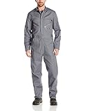 Dickies Men's Deluxe Cotton Coverall Gray X-Large Regular [並行輸入品]