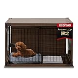 アイリスオーヤマ インテリアウッディサークル 限定ブラウン 小型犬用 小型犬向け【Amazon.co.jp限定】