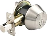 Brinks 2717 – 119 Single円柱デッドボルトKeyed片側に、サテンニッケル