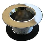 LASCO 03-4997 Bathtub Drain Chrome Plated Shoe Strainer, 1 1/4-Inch [並行輸入品]