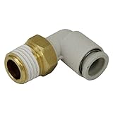 SK11 ワンタッチ管継手 エルボユニオン 8mmホース用 R1/4KQ2L08-02AS