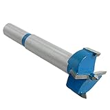 uxcell ショートビット　ボアビット　木工ビット　穴あけ　鋭い先端　ブルー　グレー　ボーリング直径23mm　シャンク径8.8mm