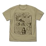 [コスパ] 【公式】 葬送のフリーレン フリーレン＆フェルン ミミック脱出 Tシャツ SAND KHAKI Lサイズ
