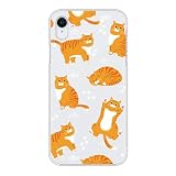 Xperia5 IV/SO-54C SOG09 ケース 【H】トラねこ×クリア 猫 かわいい ねこ ハードケース スマホケース スマホカバー