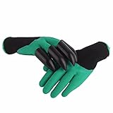 New Arrival Anti-static Waterproof Garden Household Gloves Dig Planting ABS Claws Protective Carpent