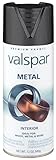 Valspar 465-66008 SP 12 oz Black Metal Spray Paint [並行輸入品]