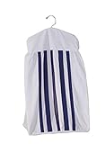 Baby Doll Bedding Soho Crib Diaper Stacker Navy [並行輸入品]