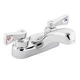 Moen 8210ダブルハンドルセンターセット洗面所蛇口( VA m-duraコレクションから、 8210 1