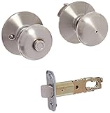 Schlage F40 PLY 619 CAM Camelot Collection Plymouth Privacy Knob, Satin Nickel Schlage Lock Company 