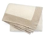 (カシウエア)kashwere ブランケット ブランケット タオルケット ボーダー柄 マイクロファイバー 毛布 [並行輸入品]