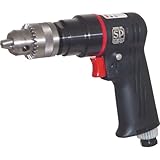 SP(エスピーエアー) 超軽量エアードリル10mm(正逆回転機構付き) SP7525