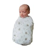 Breathable Baby Cotton Muslin Swaddle Blanket Infant Car Seat Canopy Nursing Cover (Type 5) by myBab