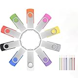 2GB USB メモリ 10個セット 10色 USBメモリ・フラッシュドライブ