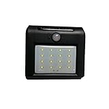 BloodFlash センサーライト 16LED IP65防水仕様 屋外照明高輝度 ソーラーライト アウトドアライト 人感センサーと明暗センサー搭載 防犯ライト 玄関ライト ワイヤレス 太陽発電 省エ