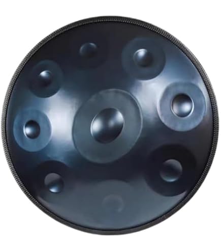 Amazon | ミニハンドパンドラム ハンドパン楽器 打楽器 ト短調9音直径