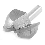 uxcell U溝ビット　コアボックスビット 6.35mmx25mm ルーティングサイン 木工プロジェクト