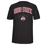 OSUオハイオ州FadedフットボールTee St M ブラック
